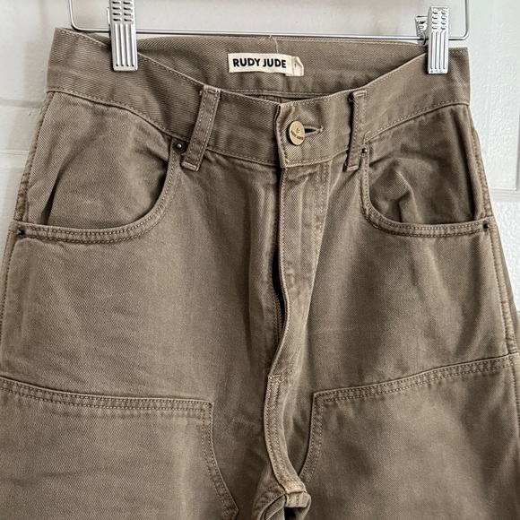 Rudy Jude moss utility jeans size 1 - Picture 3 of 5